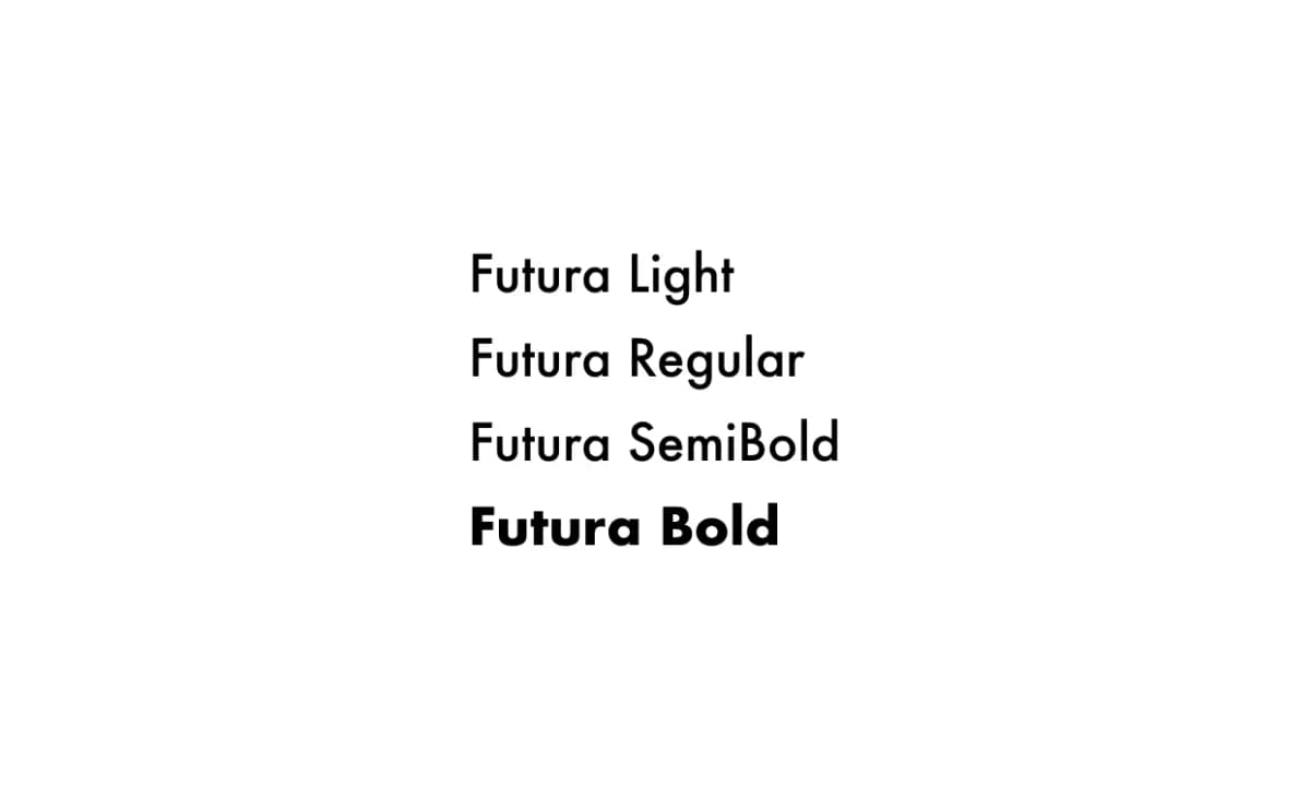 Futura Font Preview