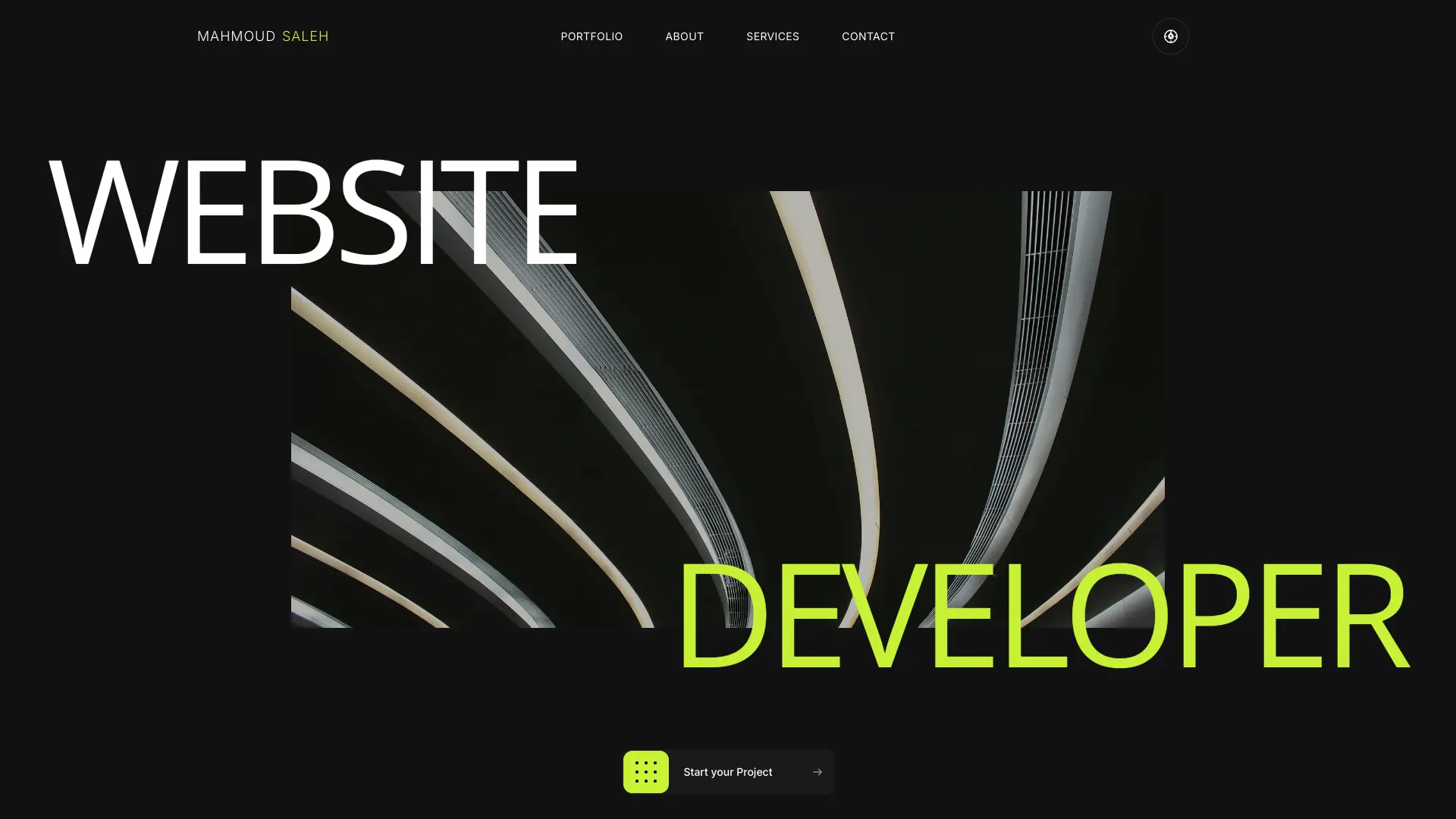 portfolio of Web Developer category